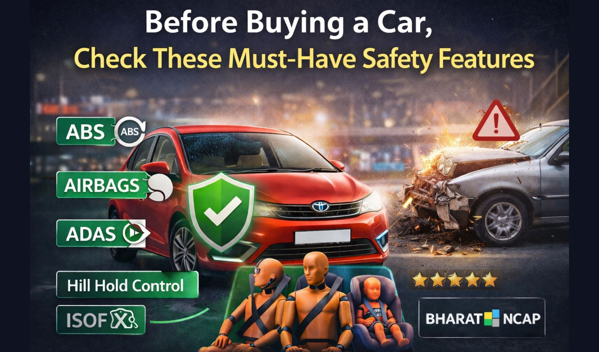 Before Buying a Car, Check These Must-Have Safety Features