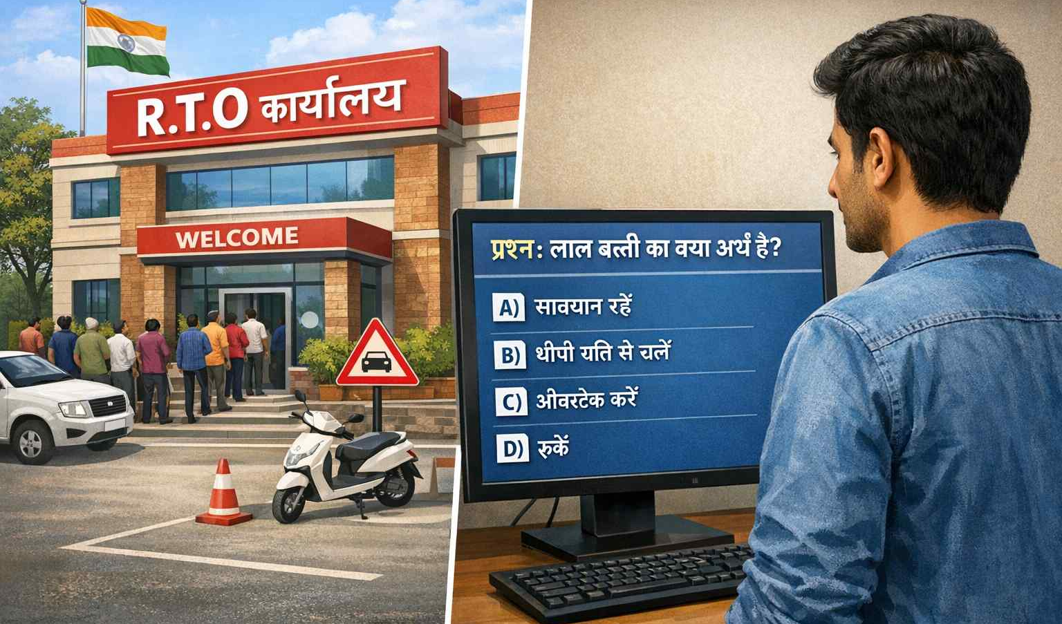 Learner License Test Questions & Answers – How to Pass LL Test Easily