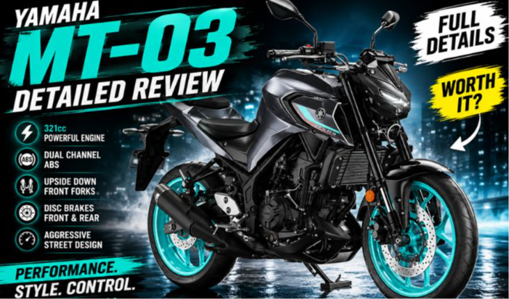YAMAHA MT-03 DETAILED