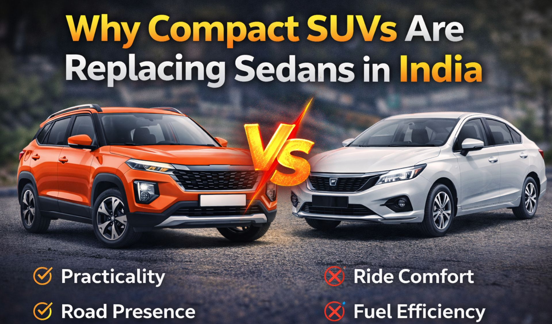 Why Compact SUVs Are Replacing Sedans in India