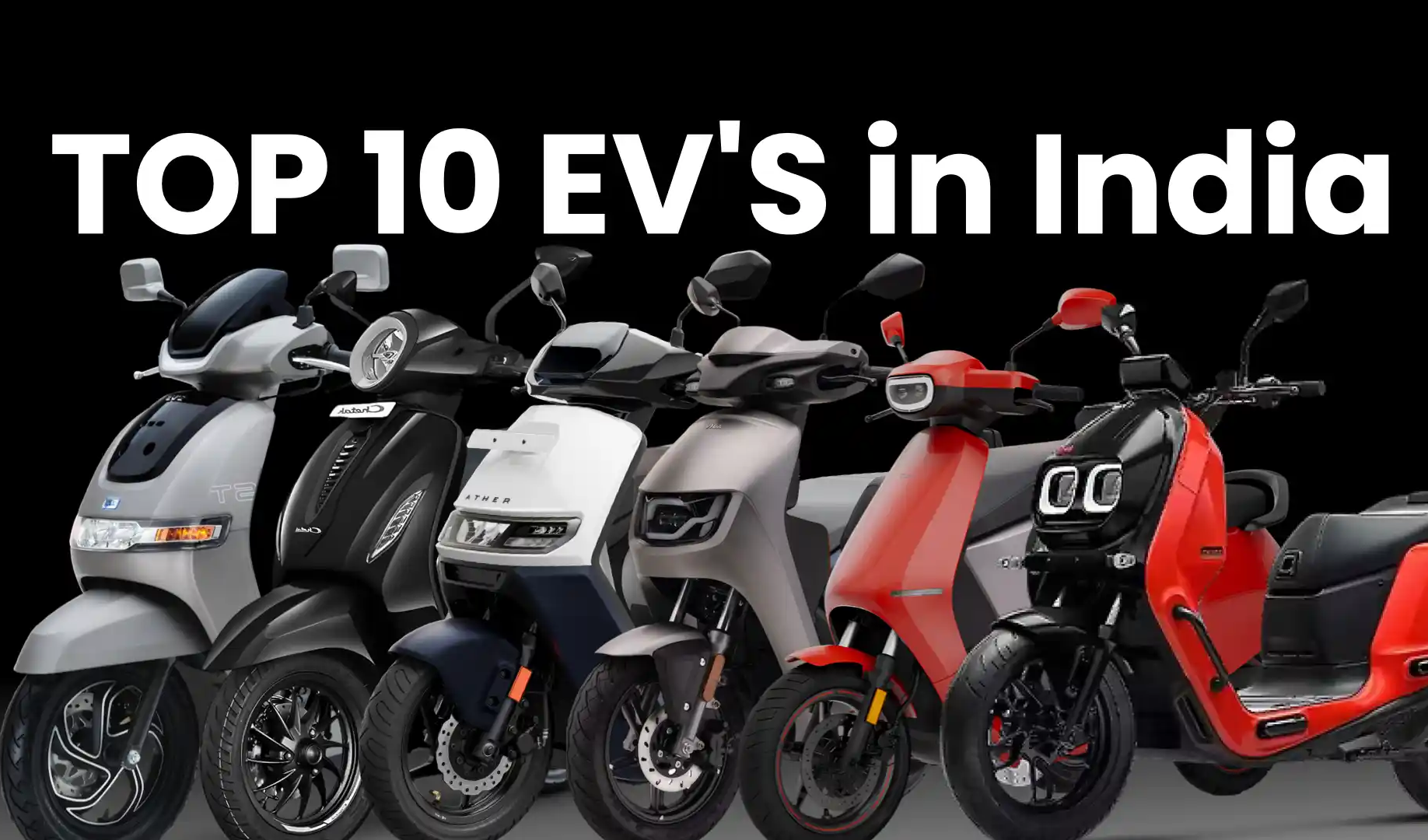 Top 10 Electric Scooters in India