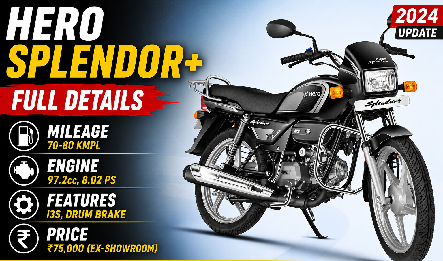 Hero Splendor Plus Detailed Review 2026 – Why It is Still India’s Favourite Mileage Motorcycle