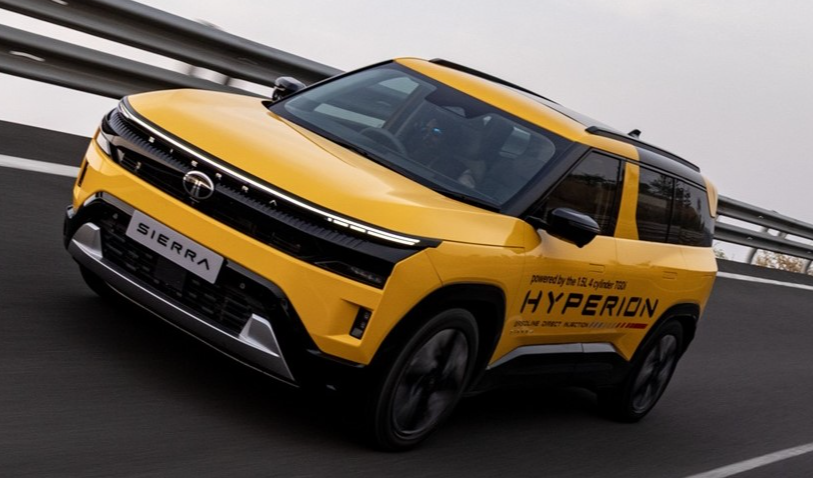Hyperion-Powered Tata Sierra Breaks Fuel Efficiency Records — A New Benchmark for Indian SUVs