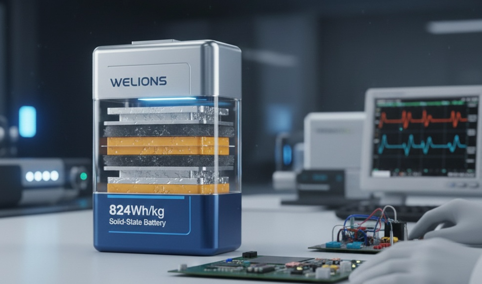 Welion’s 824 Wh/kg Solid-State Battery: A Breakthrough That Could Redefine the Future of EVs